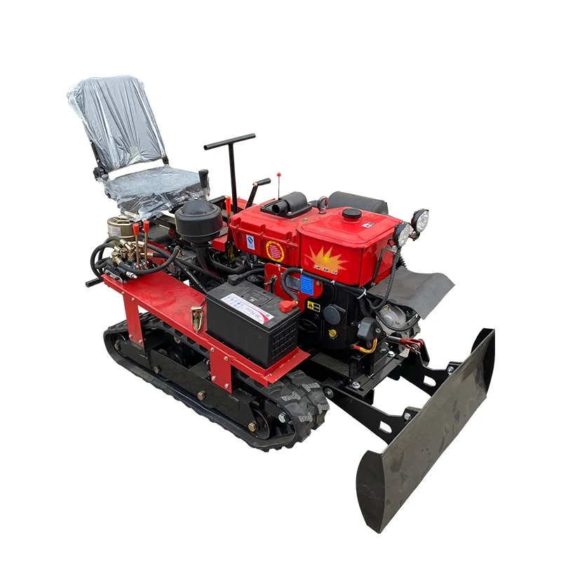 Manufacturer Small Farm Cultivators Agricultural Machinert Plow Remote Control Tractor On Sale