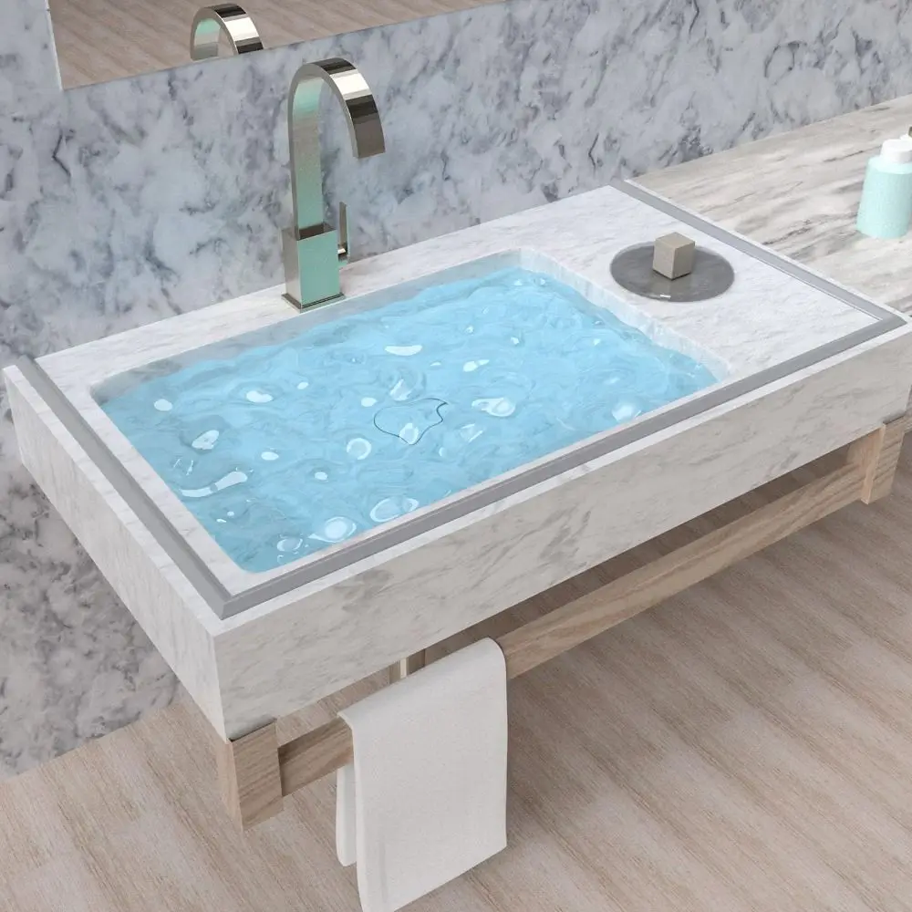 

Silicone Door Dam Water Stopper Dry and Wet Separation Bendable Water Retaining Strip Self-Adhesive Cuttable