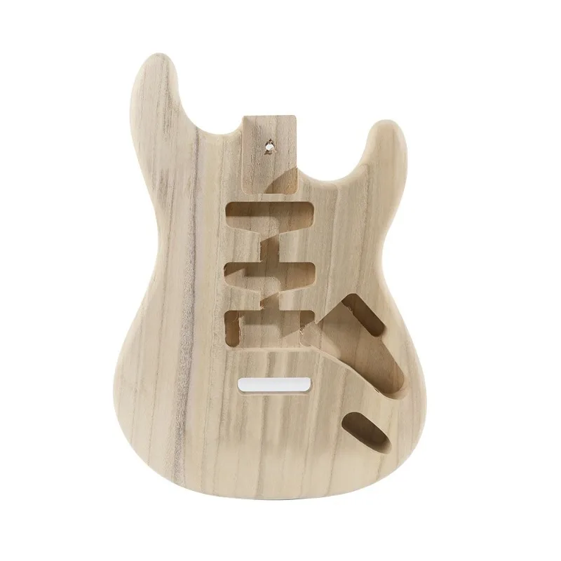 I4403-2 Barile per chitarra artigianale incompiuto Materiale in legno di lime Comode parti per chitarra Accessori professionali per chitarra elettrica