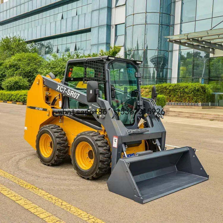 China Construction Machine CE/EPA Engine Wheel Loader Mini Skid Steer Loader Attachments S18