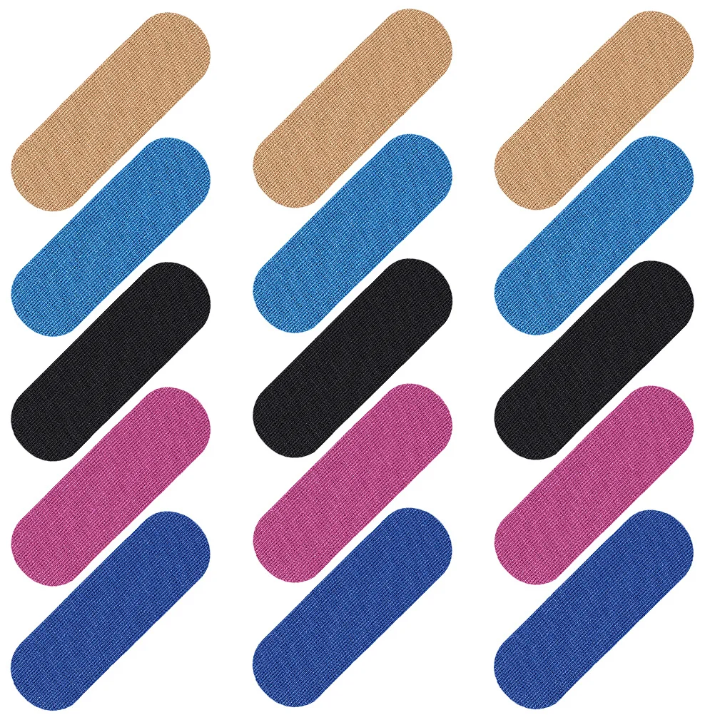 50 قطعة من واقيات إبهام البولينج، قماش مرن ناعم ومسامي، خفيف الوزن، تصميم مدمج، شريط حماية للأصابع، شريط إبهام البولينج