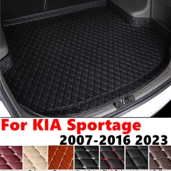 High Side Car trunk mat for KIA Sportage 2023 2016 2015 2014-2007 XPE Rear Cargo Protect Cover Liner Tail Boot Tray luggage Pad