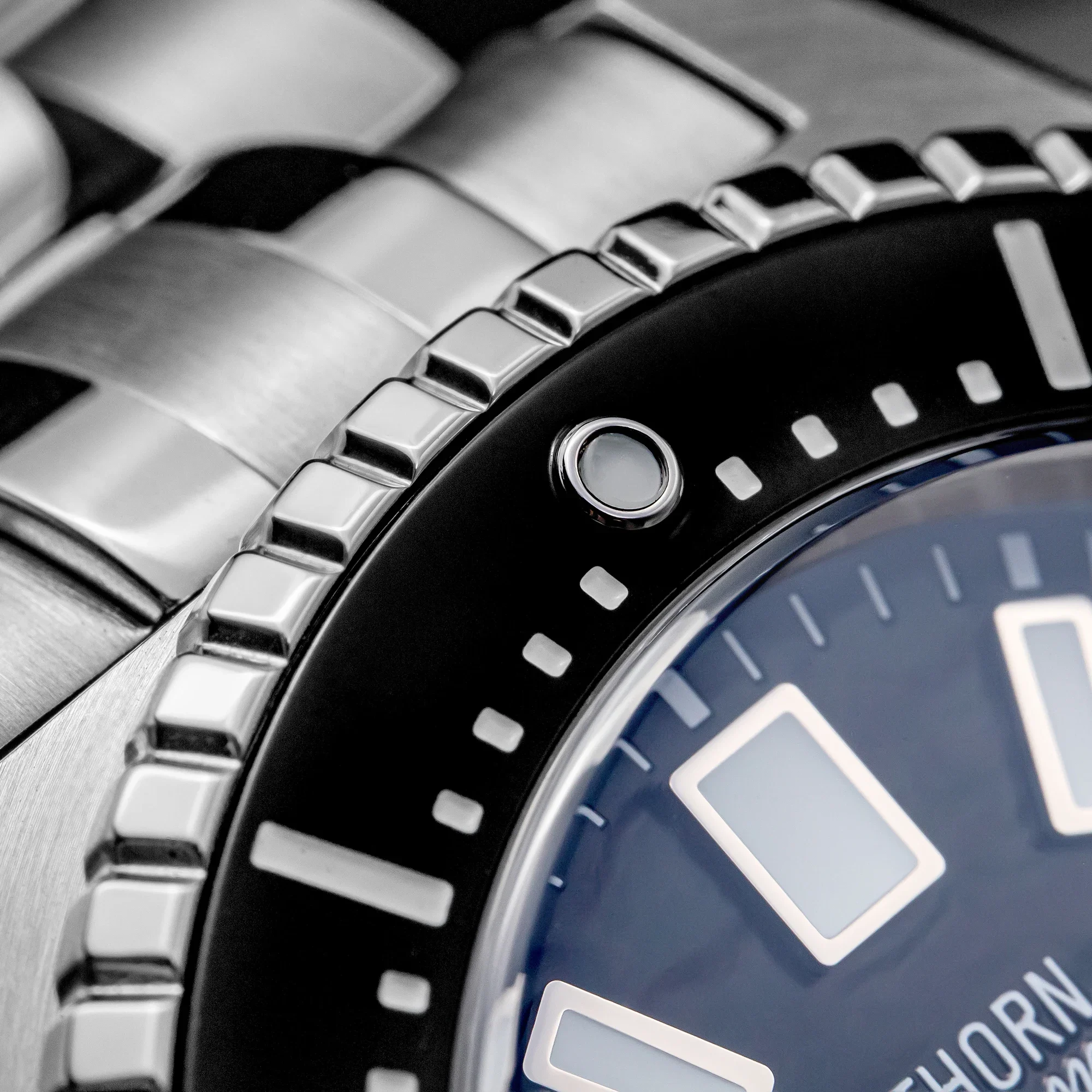 [SHY-042]THORN Vollautomatische Mechanische NH35A Uhr mit 316L Stahlgehäuse, Herren-Taucheruhr mit Leuchtziffern, Geschenkidee – Detail 23
