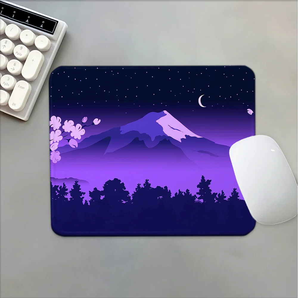 Mosepad night view Computer Mat Desk Accessories Pc Gamer  Mousepad Company Game Mats Mouse Anime Mause Table Decoration