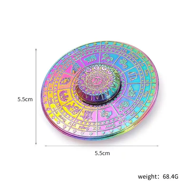 Spinner 12 Konstelacji EDC Spinner Zabawka Antystresowa dla Dorosłych Narzędzie ADHD Redukcja Stresu i Lęków