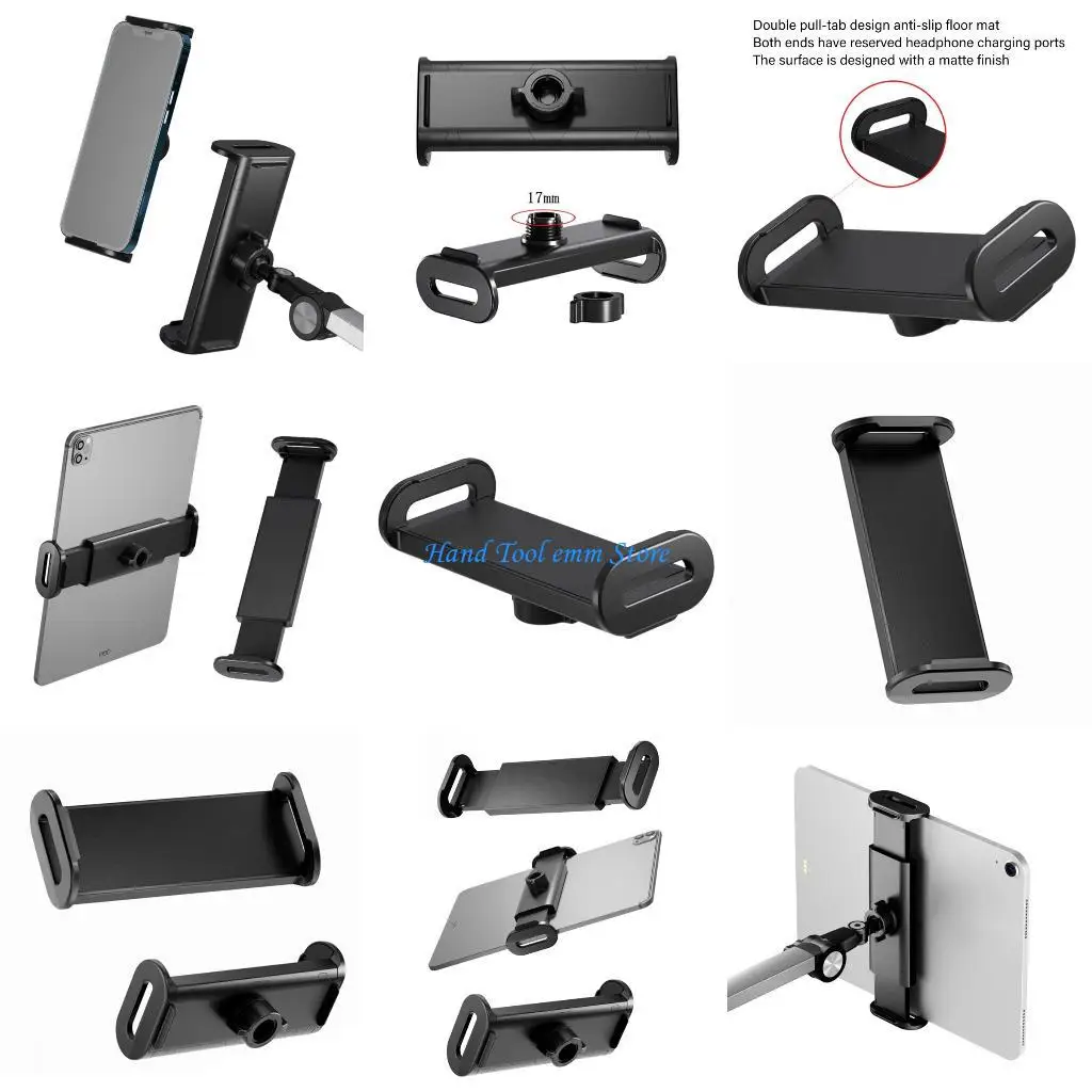 

Сменный зажим для крепления планшета H37F с шаровым шарниром 17 мм для экранов 5–12,9 дюйма. Пружинный механизм в комплекте для