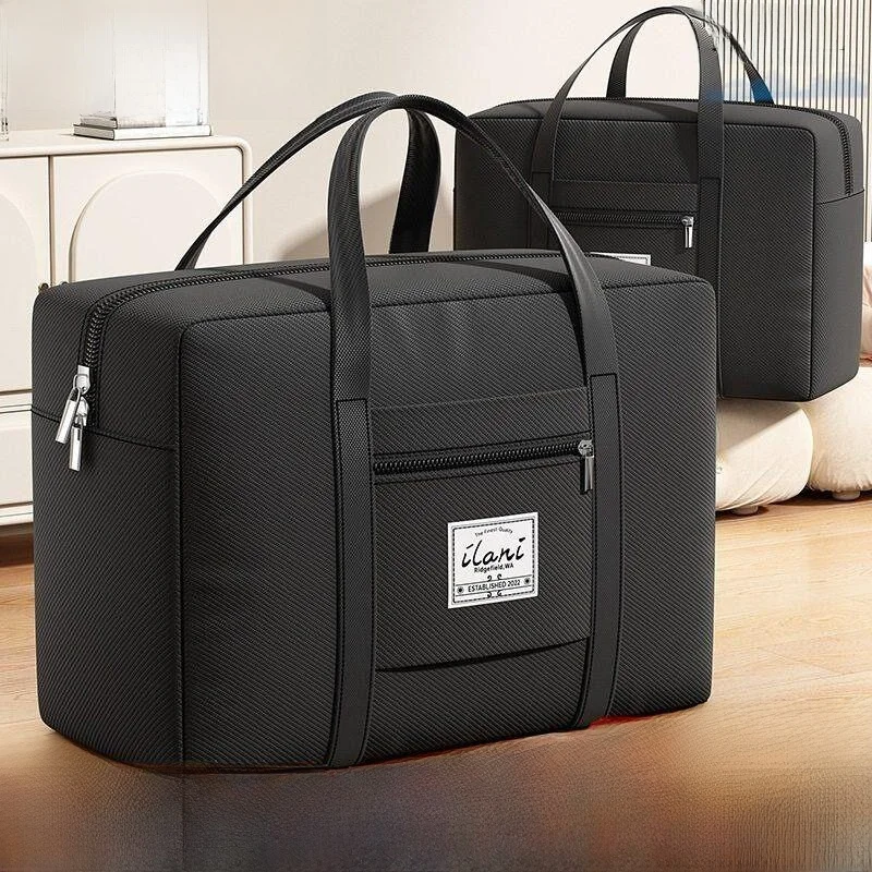 Large Capacity Cotton Quilt Storage Bag Waterproof Moisture Proof Travel Packing Organizer Bag Moving Essential by YaRuiJiang
