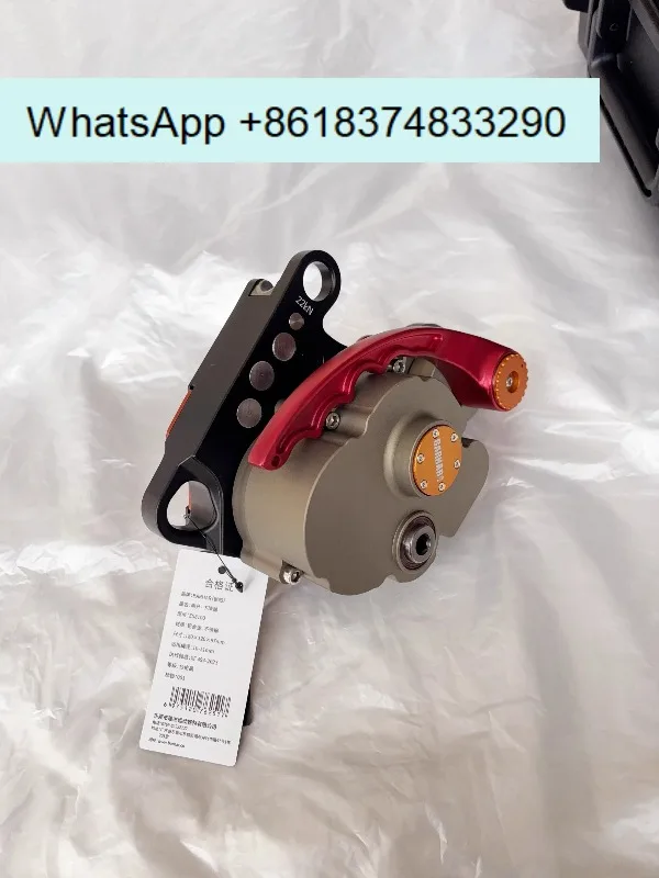Professional fire protection version universal wheel electric lift and drop protector installed at high altitude