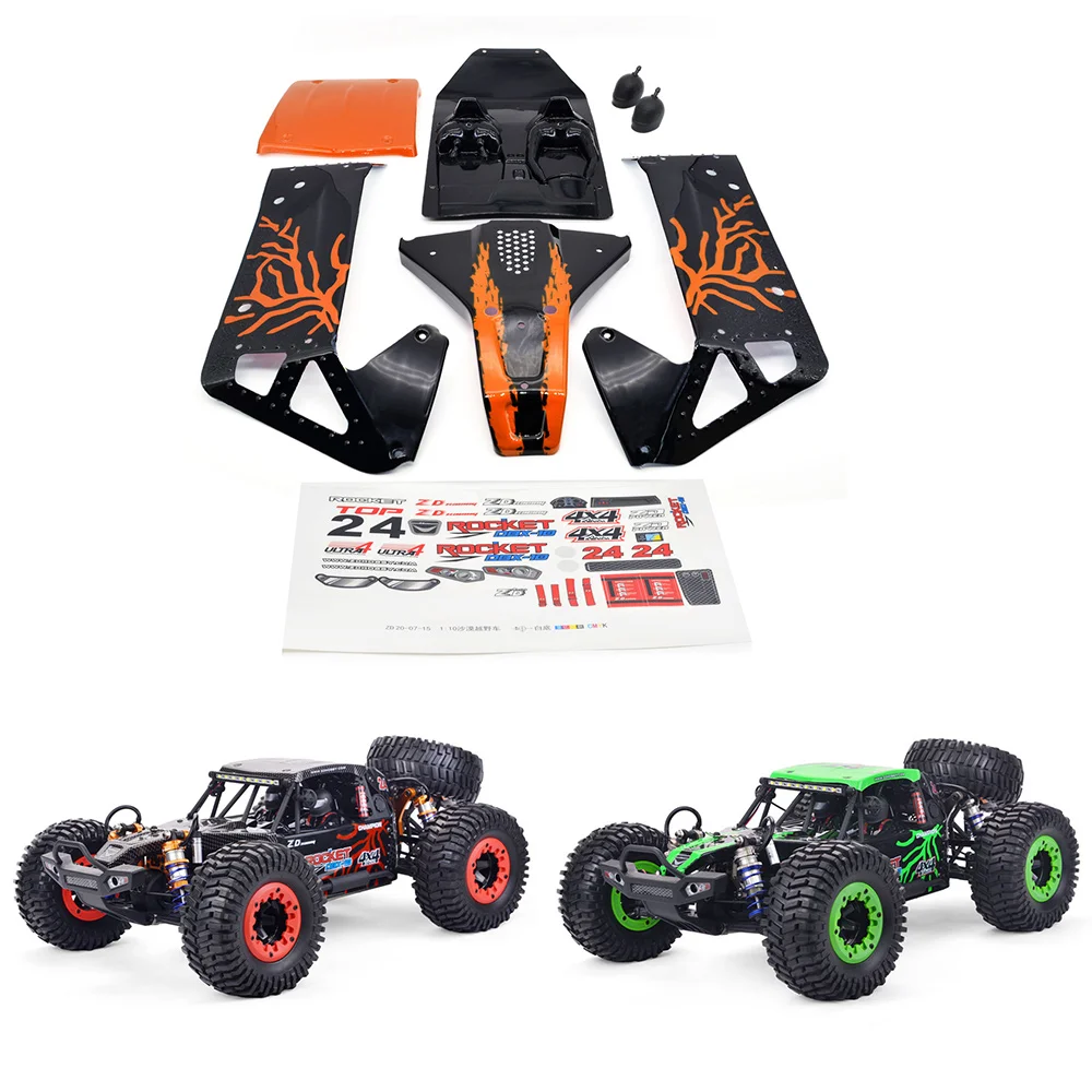 RC รถ Body Shell Kit 7534 7535 7536 7537 สําหรับ-10 DBX10 1/10 RC รถอะไหล่อัพเกรดอะไหล่อุปกรณ์เสริม,3