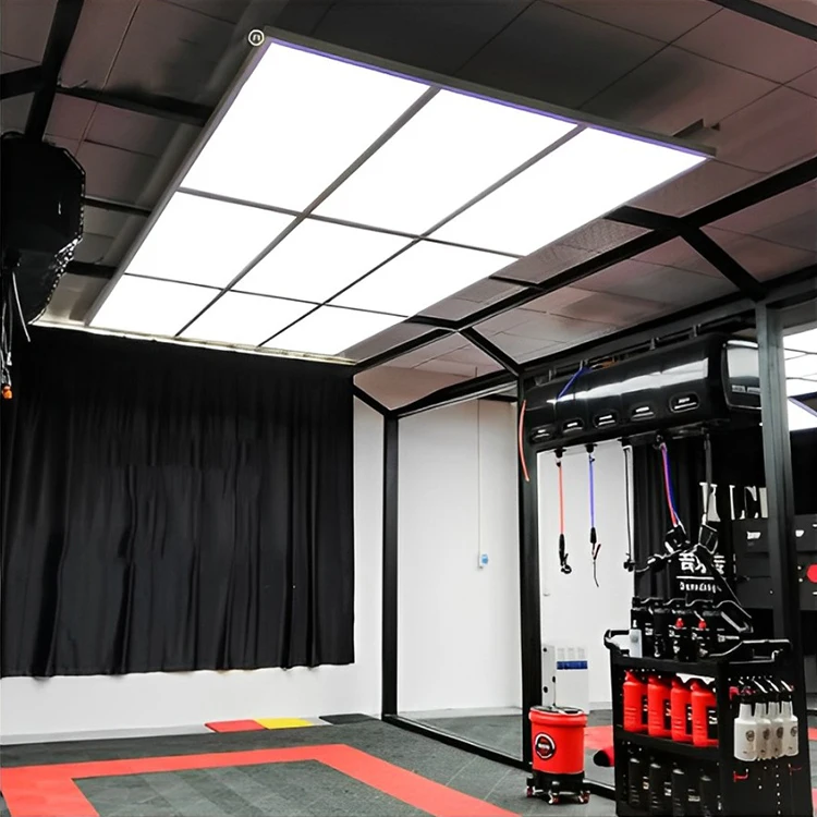 Factory-Sold Panel LED Light Car Detailing Ceiling Lights for Auto Workshop & Shop Garage Working Lamp