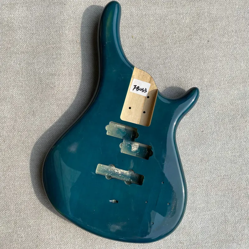 

FB033 Active Pickups Dark Blue Color PJB Bass Body in Solid Basswood for 4 or 5 String Electric Bass Replace DIY Guitar Parts