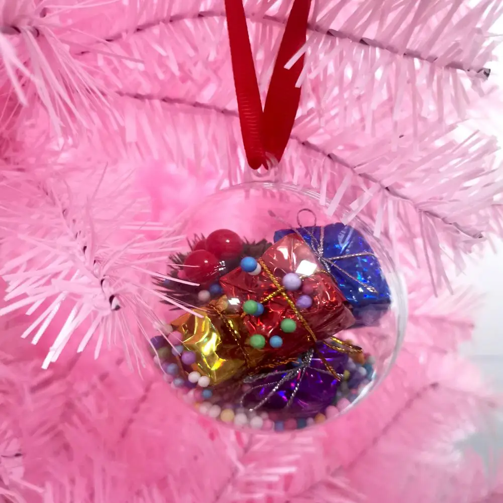 

Christmas Ornament Fillers Fillable Christmas Ornaments Transparent Christmas Ball Ornaments Diy Crafts for Tree Decoration