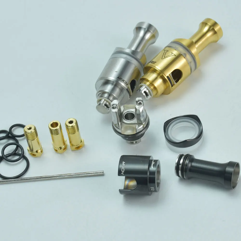 Monarchy Mobb V สไตล์สะพาน rba สำหรับ bille/bbbb/boro หมุดอากาศถัง1.0มม./1.5มม./2.0มม./3.5มม. VS raizen rba