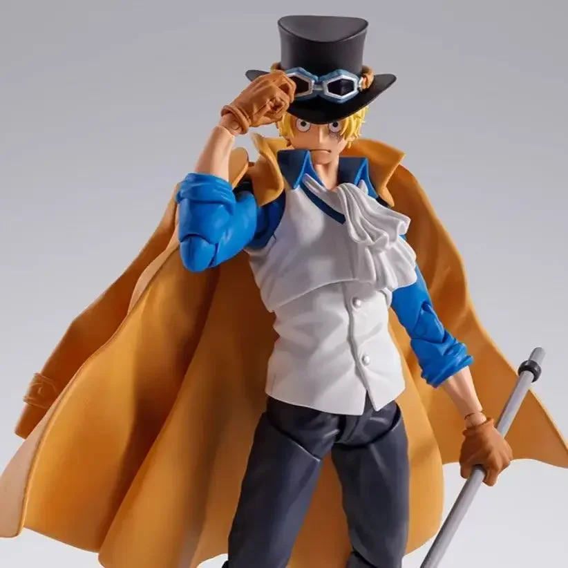 

Bandai SHF Saab One Piece Chief of Staff of The Revolutionary Army Luffy Second Brother Spot Model toys