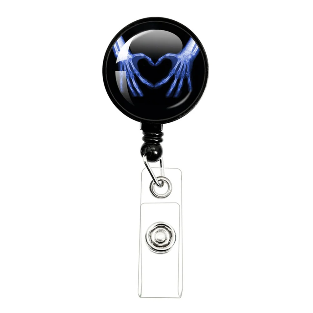 Retractable Badge Reel Convenient To Carry Smooth General Firmly X-ray Badge Scroll Easy To Use Environmental Protection