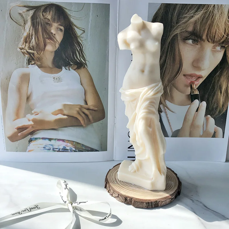 moule-a-bougie-en-silicone-3d-25cm-bricolage-portrait-de-venus-bougie-d'aromatherapie-gypse-corporel-outil-en-silicone