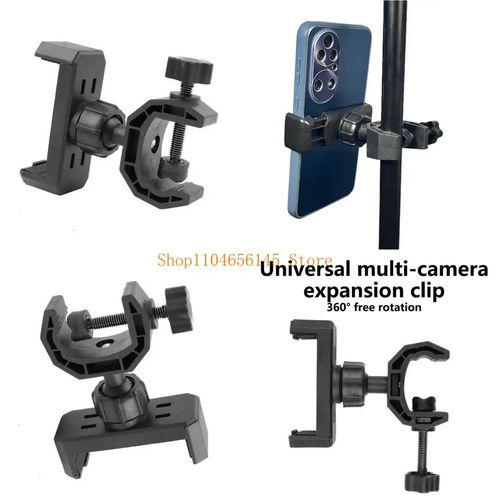 5asd Universal Portable Tablets Phone Large Holder Lazy Person Bracket Clip Ball Head