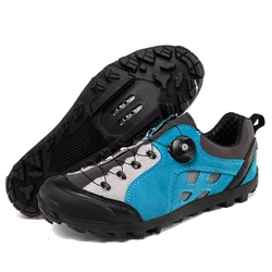 TB199 Mens MTB Shoes Breathable Cycling Hiking Trekkiing Shoes Wearable MTB Gravel Road Bike Sneakers Tenis Masculino 41-47