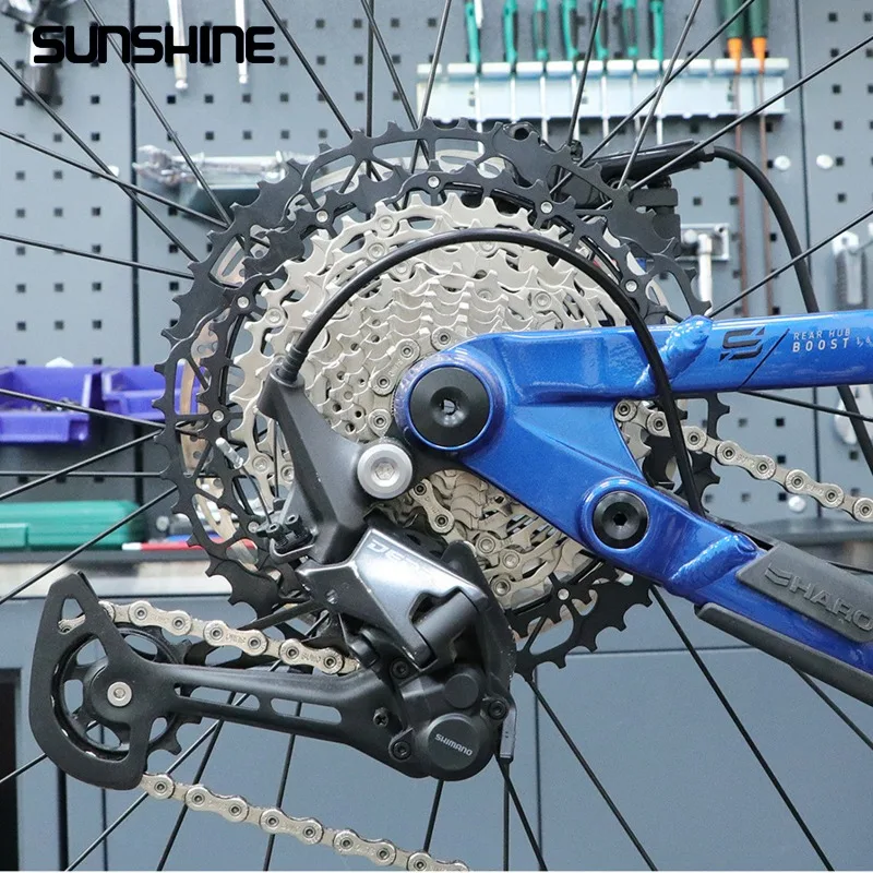 SUNSHINE 13 Speed UltraLight Cassette For Mountain Bike 11 45T 46T 48T 50T 52T sprocket 13s cassette Silver Bicycle Freewheel