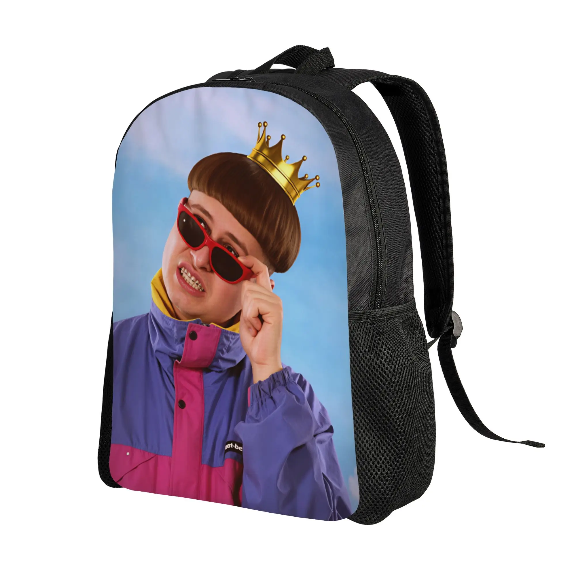 Oliver Tree Golden Portrait Backpack Boy  Lightweight Backpacks Polyester Streetwear School Bags Sport Custom Rucksack
