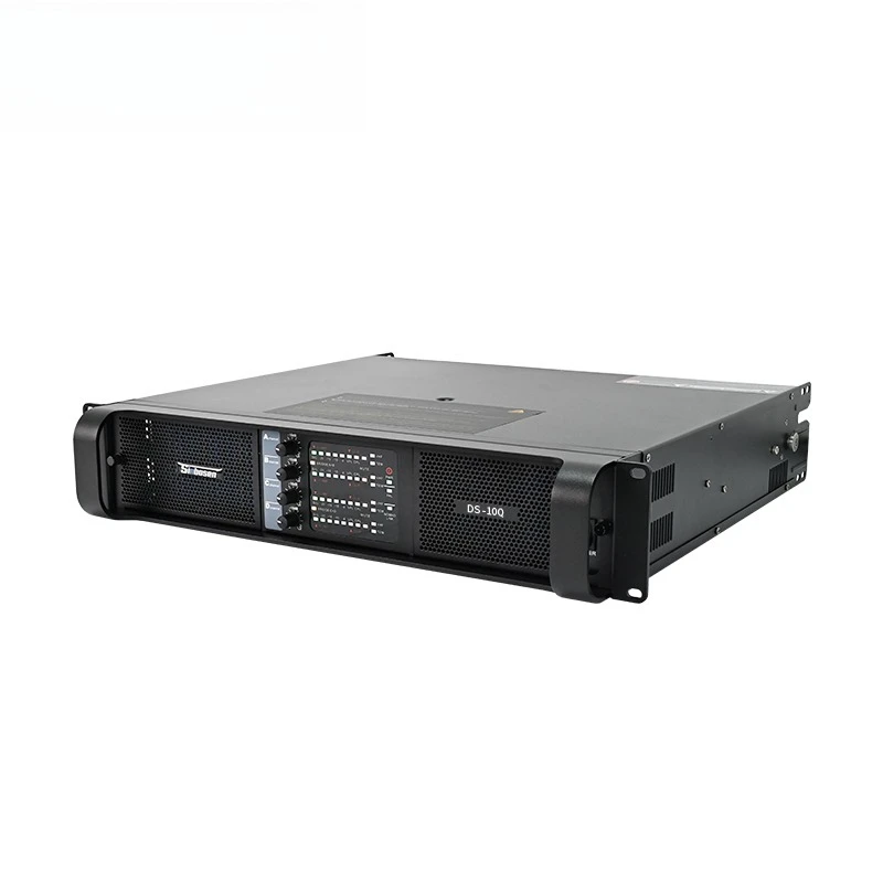 Amplificador de Potencia de Audio DS-10Q Sound Perfect Power de 2100w y 4 Canales para Altavoces Line Array
