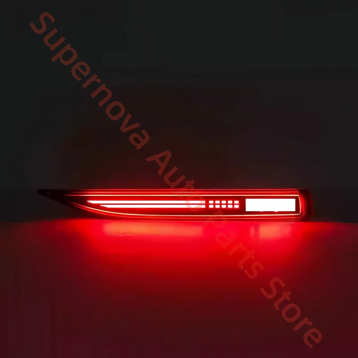 For Toyota Corolla 2019 - 2023 Rear bumper light 3 functions Warning light LED Brake light Turn signal Rear taillight Modding