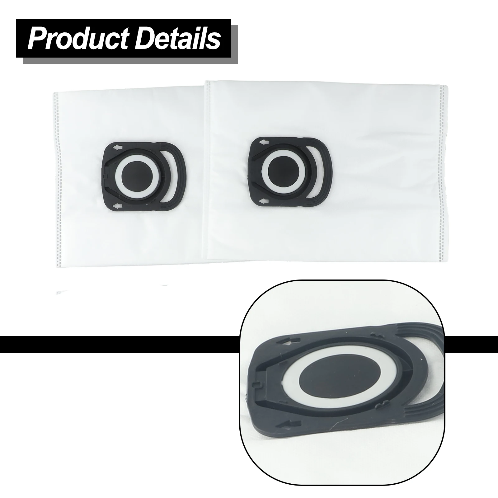 4/10pcs Non-woven Fabric Dust Bags For Tefal For X-Plorer Serie 75 S+ Vacuum Cleaner Replacement Dust Bags