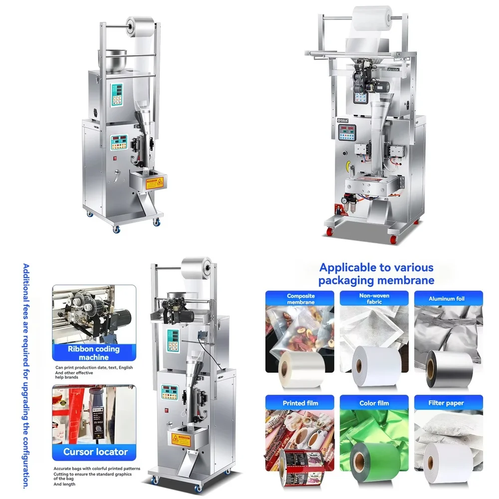 Fully Automatic Hardware Screw Rice Packaging Line for Granular Dog Food Seed Weighing and Filling
