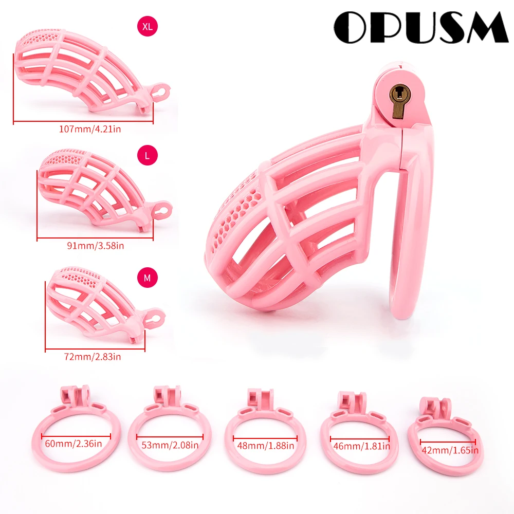 Nylon Resin Chastity Cage for Male, Comfortable Cage, Plastic Sissy, Male Chastity Device, Penis, 섹스알몸 кольца