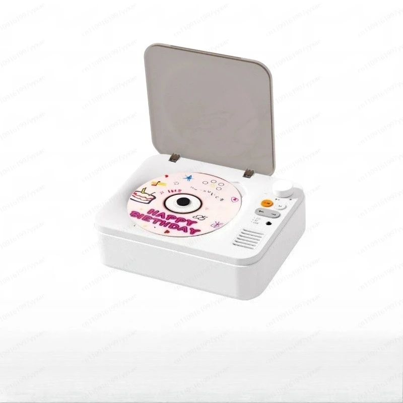 

Портативный беспроводной CD-плеер Spot Retro с Bluetooth и встроенным проигрывателем альбомов