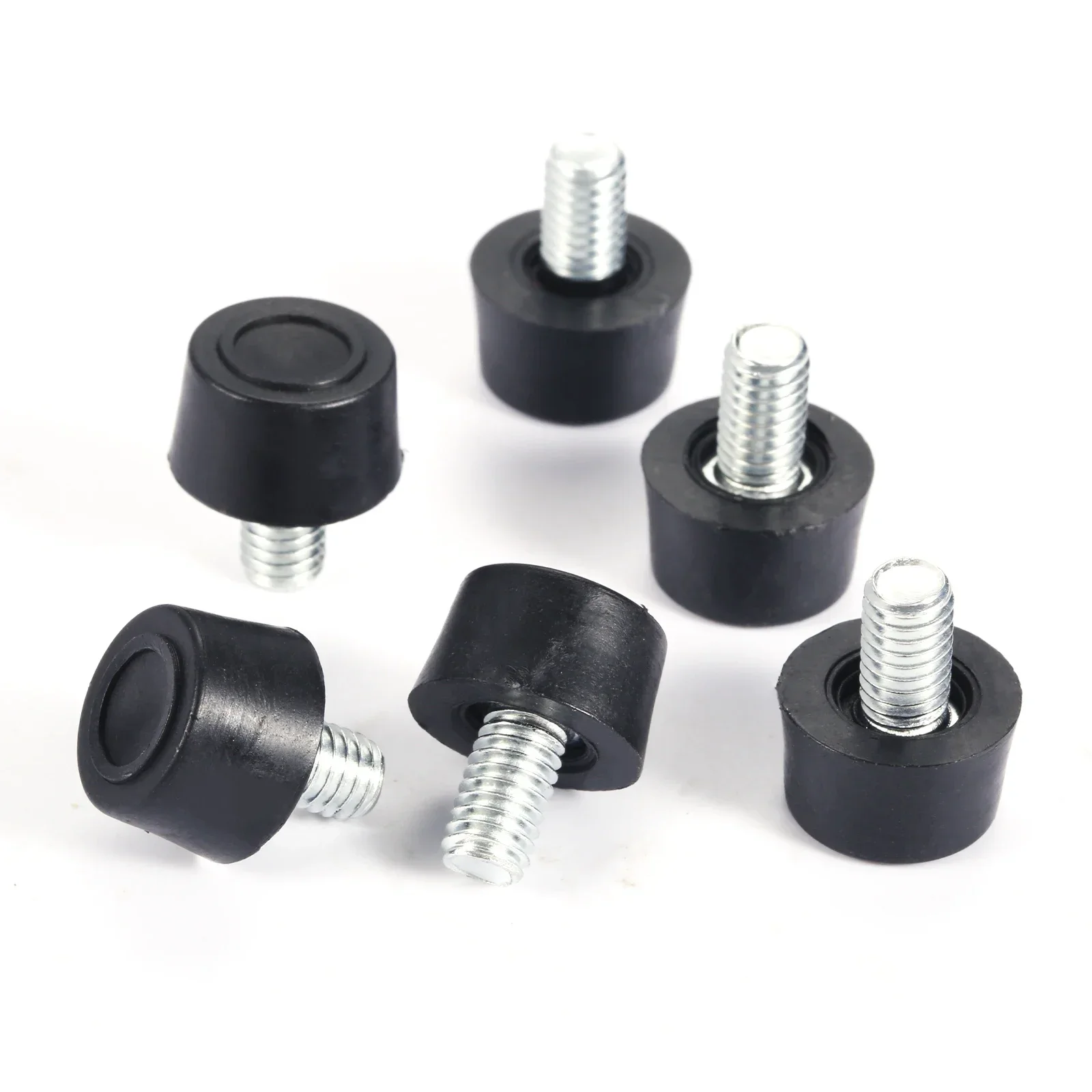 10pcs/set Adjusting Furniture Feet M6*10mm Screw Leveling Height Pad Balance Table Ped Chair Leg Sofa Protect Floor Anti-Slip