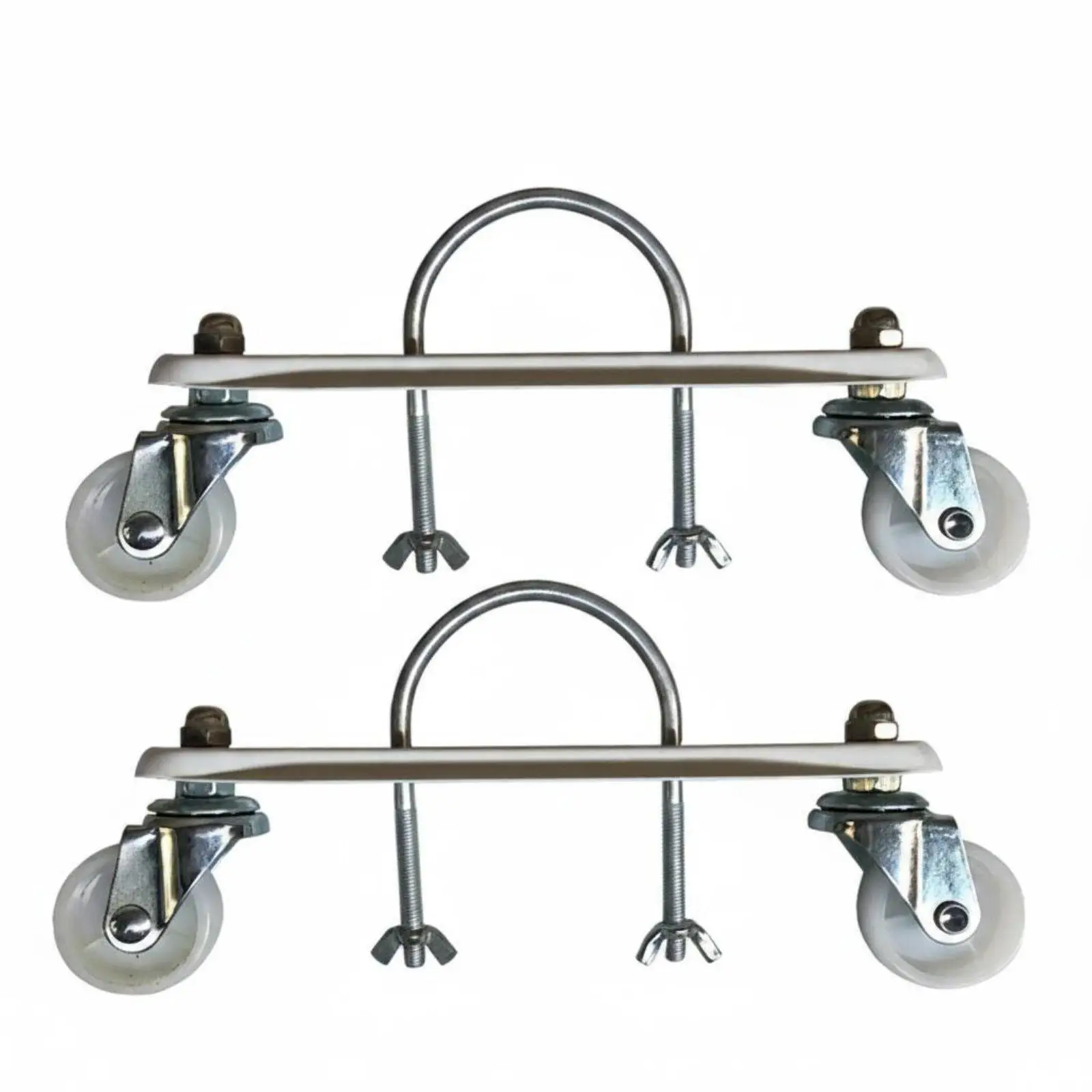 Oil Heater Wheel Base Heavy Duty Low Carbon Steel Moving Stand High Load Caster Wheels for Bedroom to Living Room Use