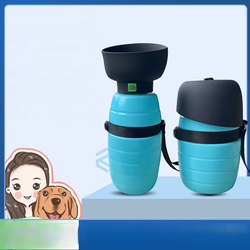 Silicone Pet Water Bottle Portable Water Cup Large Capacity Outdoor Drinking Water Special Outdoor Essential