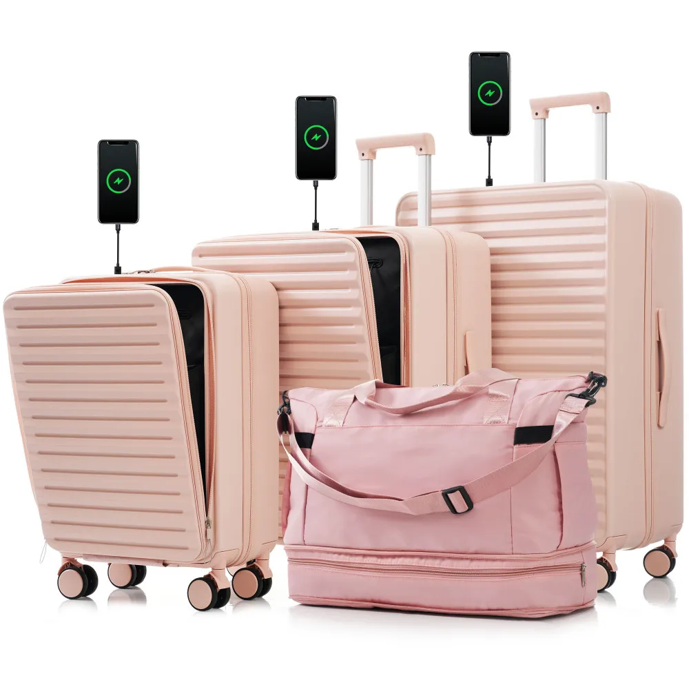 4 Piece Hard Shell Luggage 20