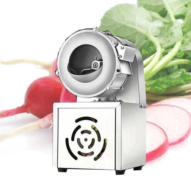 Vegetable Slicing Shredder Commercial Household Stainless Steel Thickness Adjustable Vegetable Cutting Machine With 3 Shredding