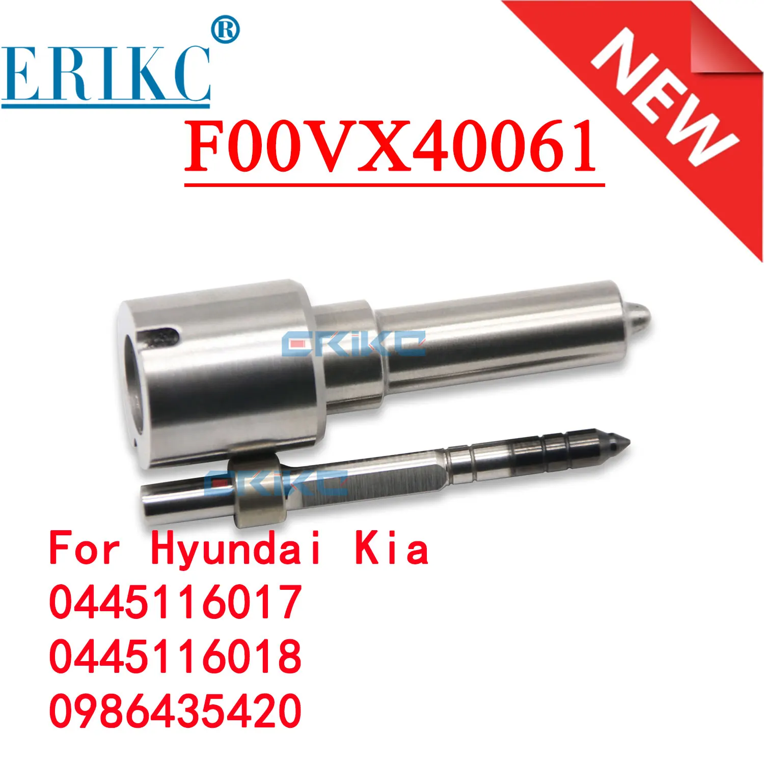 F00VX40061 Diesel Fuel Injector Nozzle Tip F 00V X40 061, F00V X40 061 For Hyundai Kia 0445116017 0445116018 0986435420