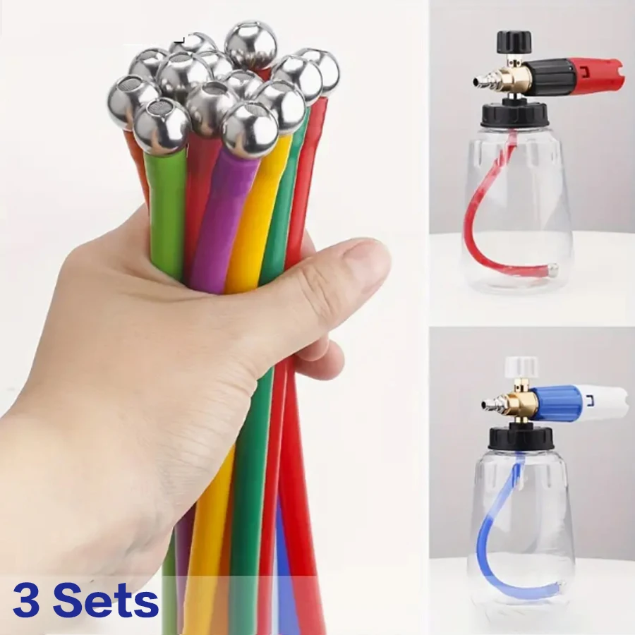 高圧洗浄機、ステンレス鋼フィルター、ステンレス鋼重力ボールとシリコンホース付き、PAフォームフィルタースクリーン