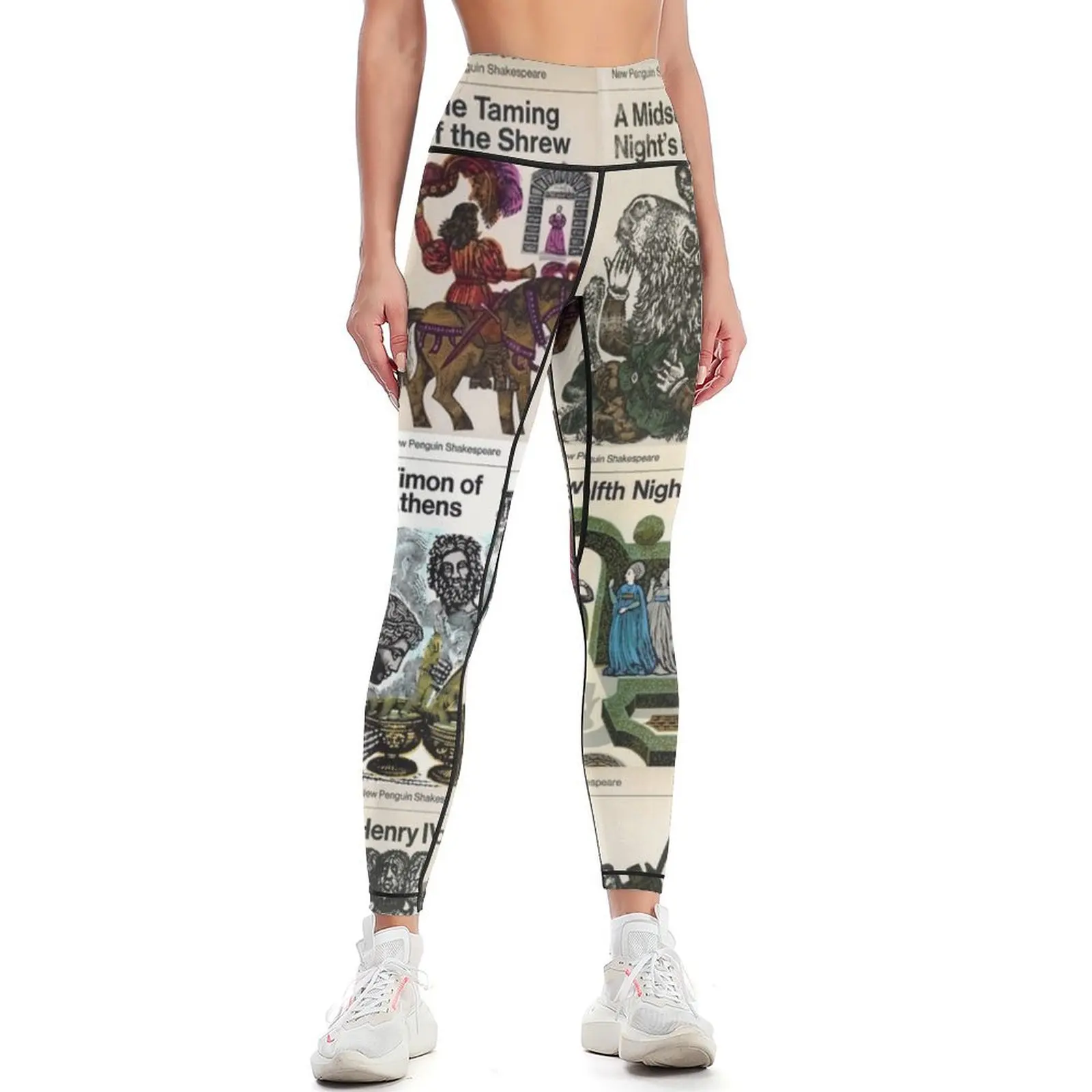 

The Works Of Shakespeare Leggings Women's fitness trousers Sweatpants sports shirts gym Womens Leggings