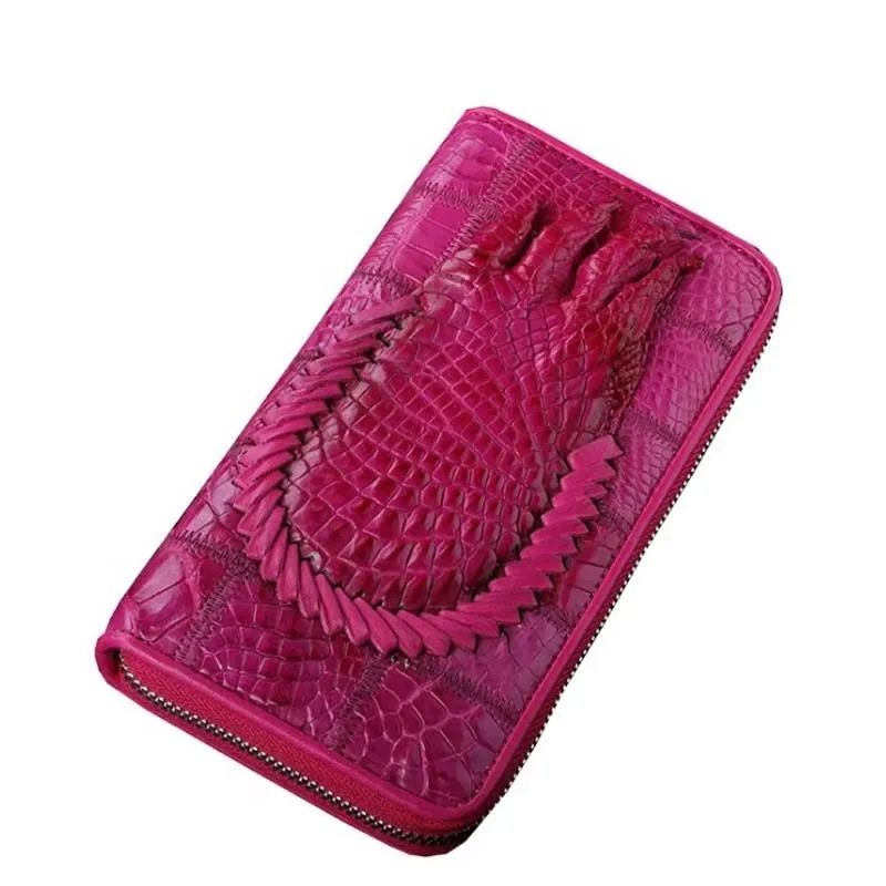 ourui  long  zipper  women crocodile wallet   women hand bag   women  general women clutch bag