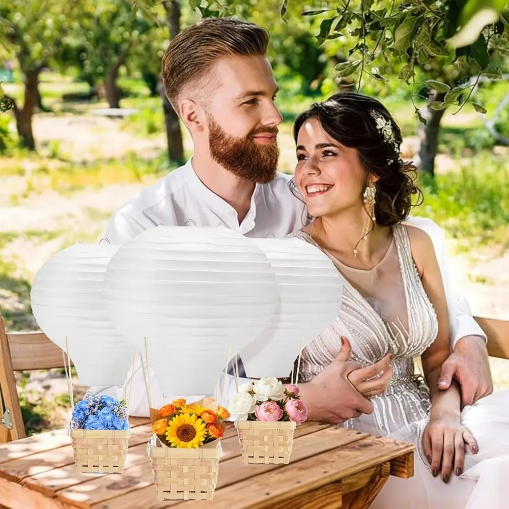 11,8 бумажных фонариков и плетеных корзин для центральных шаров своими руками — идеально подходит для определения пола, детского душа и свадьбы.