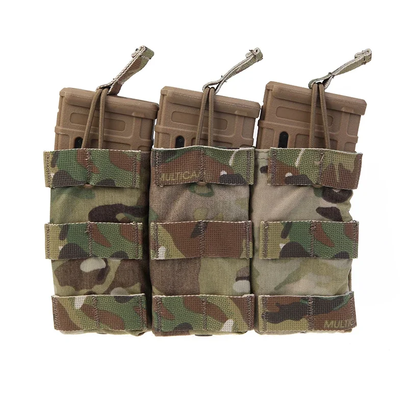 Emersongear Triple Open Top Mag Pouch Tactical Modular Magazine Molle Pouch For Hunting Wargame Hiking Trekking EM6355