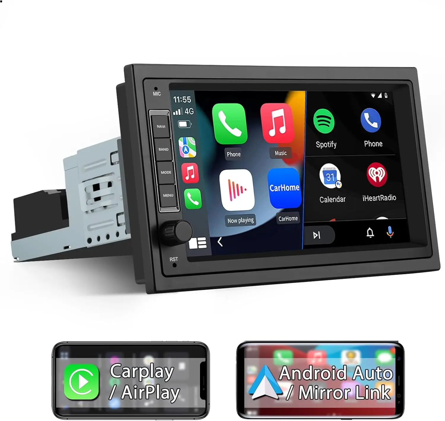 7-Inch Car Stereo A…