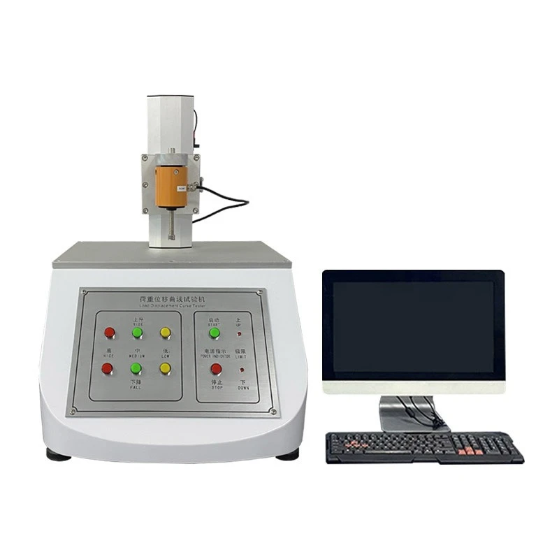 Load displacement curve testing machine, button rebound performance tester