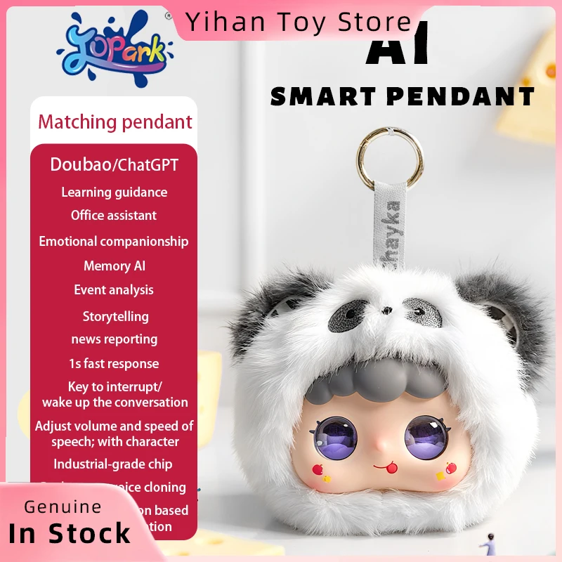 

Jopark Plush Ai Intelligent Toys Accompanyinteract Comfort Plush Toys Versatile Backpack Pendants Children'S Companionship Gifts