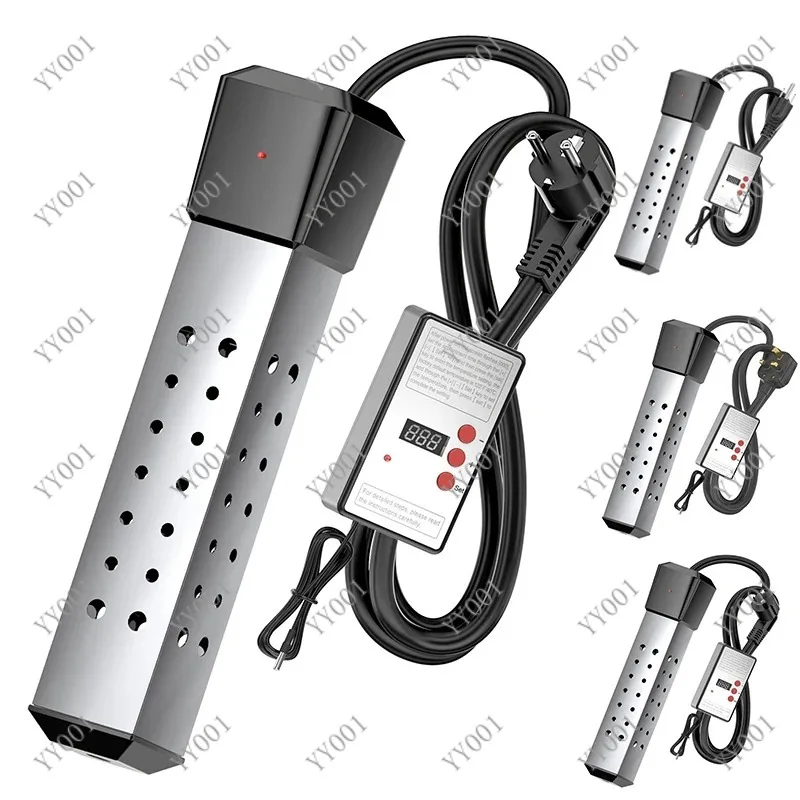 110V/220V 2000W Immersion Heater Boiler Water Heating Thermostatic for Bathroom Pool