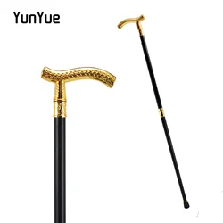 Luxury Gold Flower Wheatear Pattern Fashion Walking Stick Lady Party Decorative Cane Gentlemen Elegant Walking Stick Cosplay 93