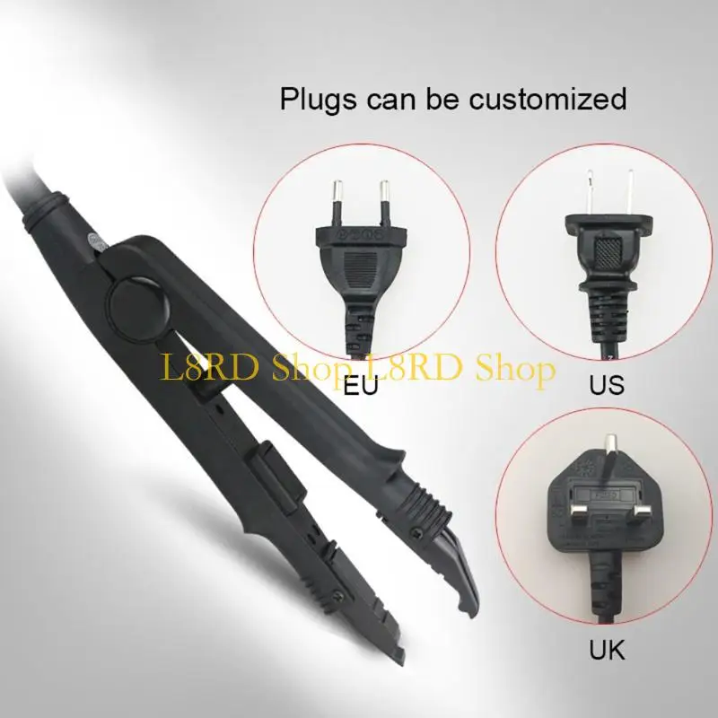 

L8RD постоянная температура 210 °C/410 °F для умных мини-нагревательных наконечников, утюг для наращивания волос, инструменты