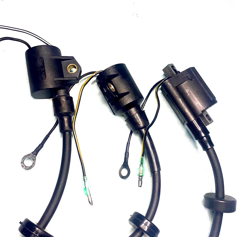 Suitable for Outboard Engine High Voltage Package 2/4-stroke 12-15-20-30-40 Horsepower Ignition Coil External Engine