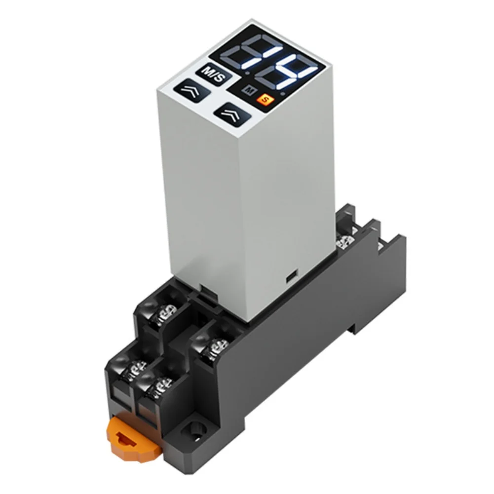 H3Y-2 Digital Timing Relay For 12V 24V 220V Applications Featuring On-Delay Function And High Durability Construction
