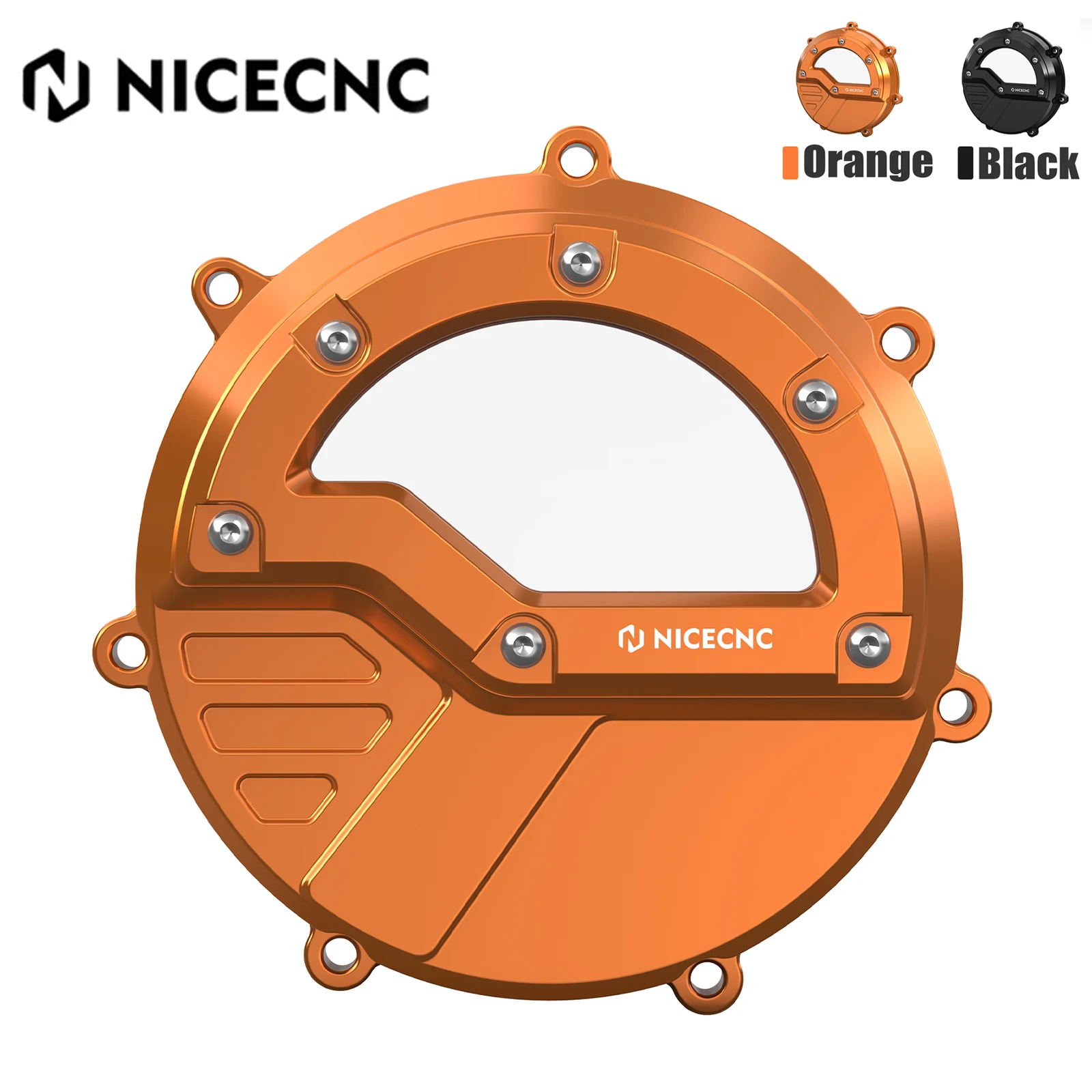 

For KTM 990 Adventure S 2006-2008 NICECNC Engine Clear Clutch Cover 950 Duke Adventure S 990 ADV R 990 SMR SMT LC8 Adventure